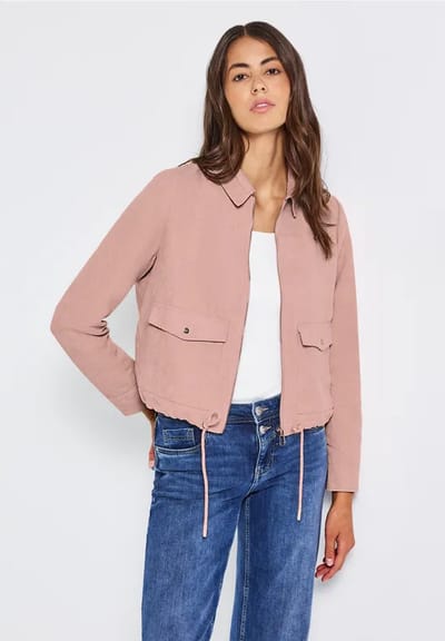 Street one - Dames vest - Maat 44 - Vrouwen - Roze - polyester