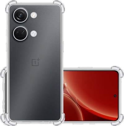Hoesje - Geschikt voor OnePlus Nord 3 - Sterk & Shockproof - Siliconen Case - Back Cover - Telefoon Hoes Shock Proof - Transparant