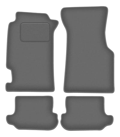 Grafiet automatten voor: Honda CRX DelSol coupé, cabrio (1992-1997)