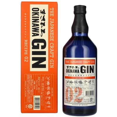 Masahiro OKINAWA Gin The Japanese Craft Gin Recipe 02 47% Vol. 0,7l in geschenkverpakking