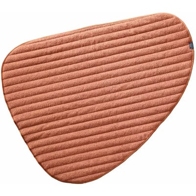 Pebble - dubbelzijdige plaid 120x95x2cm oranje