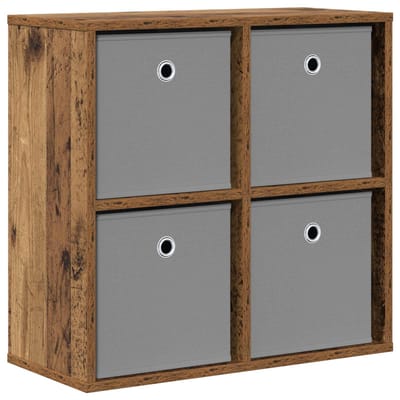 vidaXL - Dressoir - Oudhout - 59,5 - x - 27 - x - 57 - cm