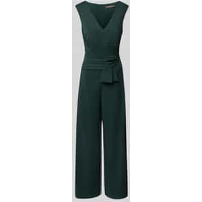 Jumpsuit met V-hals