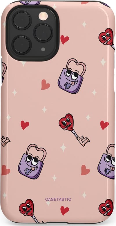 Casetastic Hoesje Geschikt voor Apple iPhone 11 Pro - Stijlvolle Beschermende Duo-layer Case - Jij bent mijn match