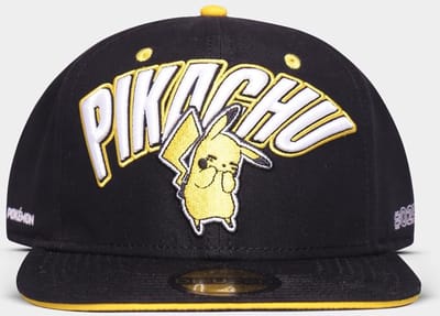 Pokémon Snapback Pet Embarrassed Pika Zwart