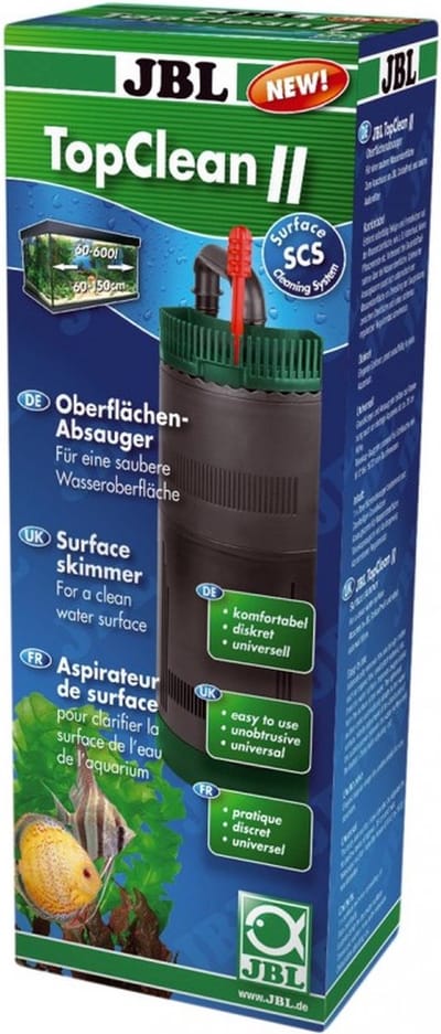 Jbl oppervlakte skimmer topclean II Oppervlaktezuiger voor zoet- en zouwateraquaria