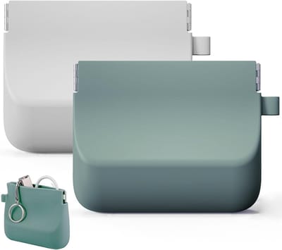 Multifunctionele Siliconen Opbergtasje voor Oordopjes, Kabels en Kleine Accessoires - Compact en Draagbaar