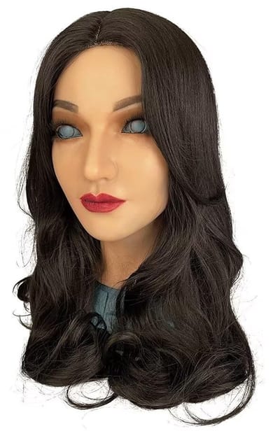 Solidchoice- Siliconen Masker Zacht - Gezichtsmasker - Crossdresser - Transgender - Cosplay - Realistische Huidkwaliteit