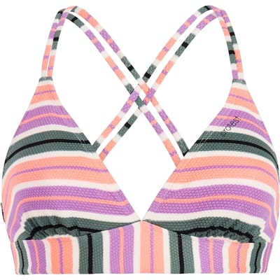 Protest MIXSupera - Triangel bikini top Dames - Koordsluiting - Uitneembare vulling - Normale pasvorm - Paars