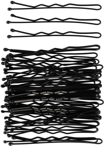 Haarsoires Haarspeld schuifspeldjes 5cm - Basic - Zwart - Set van 100 - Haarklem - Haarclip - Haaraccessoires voor Dames & Kinderen - Hair Clip - Decoratieve Haaraccessoire
