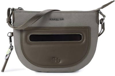 Hedgren Bonbon S Dames Halfmoon Crossbodytas S met RFID-bescherming – Waterafstotend – Vintage Taupe