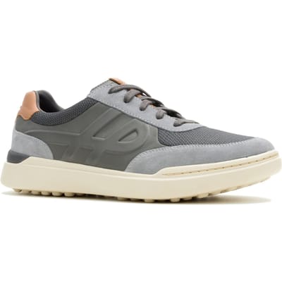 Hush Puppies Wes HP Sneakers Suède Heren Charcoal Trainers