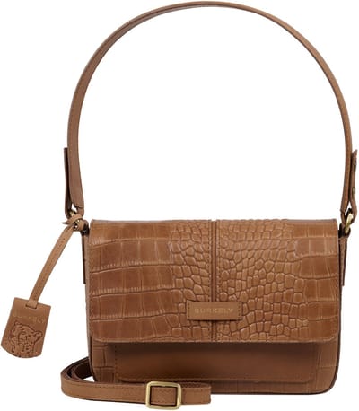 Burkely Cool Colbie Shoulder Satchel - Tas - Volwassenen - Cognac