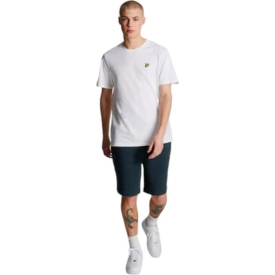 Lyle & Scott katoenen sweatshort - marineblauw