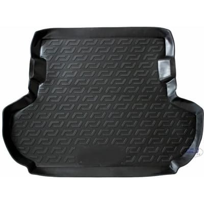 Tapis De Coffre Caoutchouc Premium - J&J AUTOMOTIVE - Citroën C-Crosser - Protection - Sur Mesure - Inodore noir