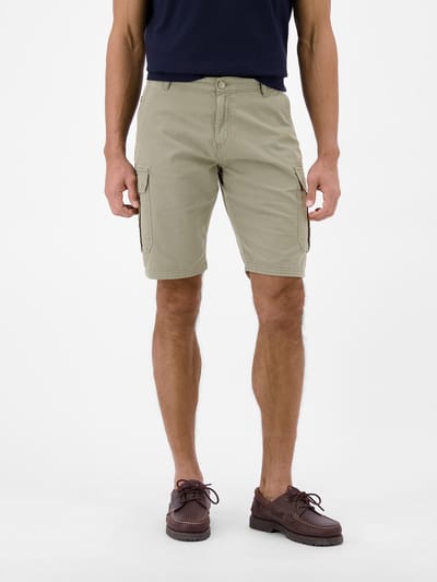 LERROS Cargo-bermuda van robuust katoen , Maat: 30 , Kleur: NORDIC OLIVE , 100% katoen