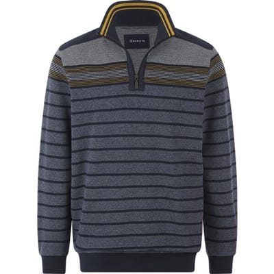 Babista herren Sweatshirt - 48/50 - donkerblauw - Plus Size