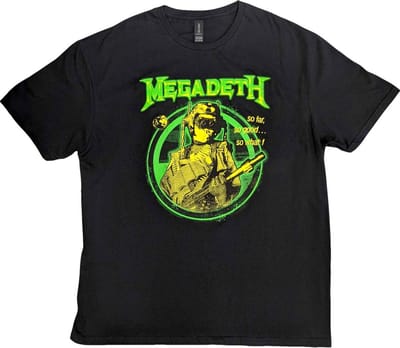 Megadeth - SFSGSW Hi-Contrast Heren T-shirt - S - Zwart