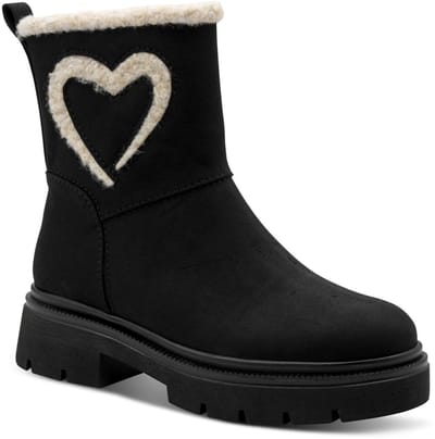 Marco Tozzi Dames Enkellaarsje 2-26447-45 001 F-breedte Maat: 37 EU