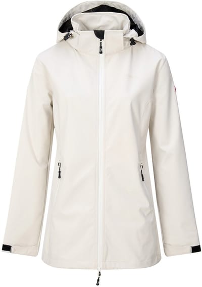 Nordberg Doriene Dames Softshell Ls06201-mm - Kleur Wit - Maat S