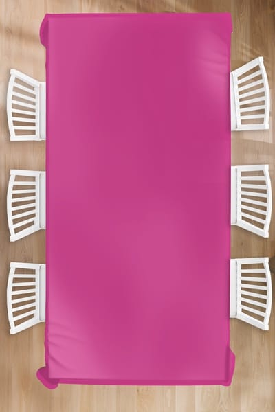 Tafelkleed - Tafellaken - 150x300 cm - Fuchsia - Neon - Kleuren - Binnen en Buiten
