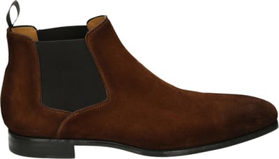 Magnanni - 22645 - Nette herenschoenenBusiness half-hoog - Kleur: Cognac - Maat: 41