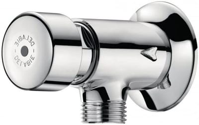 Urinoirspoeler - Automatische spoeler - Hygiënisch sanitair - Wandopbouw model - 50mm hoogte - Chroom