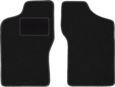 Voormatten zwart voor: Fiat Cinquecento hatchback (1991-1998)