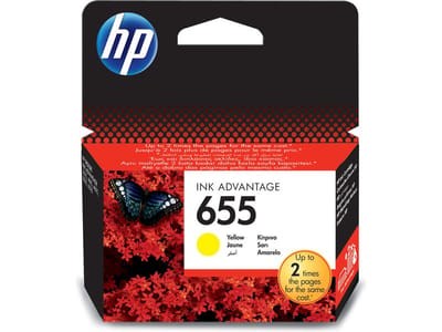 HP 655 (CZ112AE) inktcartridge geel (origineel)