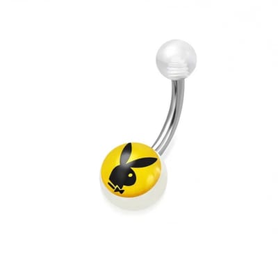 Aramat Jewels | Navelpiercings | Kleurrijke Konijn Navelpiercing | | | |8mm | Staal | Volwassenen | Verkleurd niet