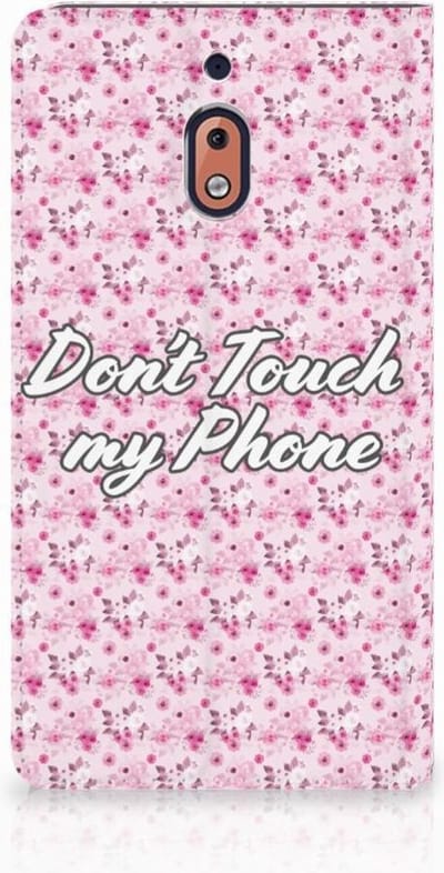 Nokia 2.1 2018 Design Case Flowers Pink DTMP