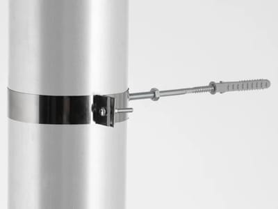 Beugel RVS 316L Ø140mm.