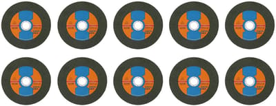Dailygoody - Ultradunne Doorslijpschijf - 10 Stuks - Veilig en duurzaam - 105x16mm - Voor Haakse Slijper - Snelle Zaagsneden - Geschikt voor Meta