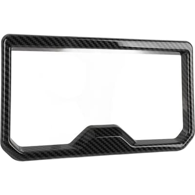 Waterbekerhouder Frame Cover Trim Koolstofvezel Stijl Middenconsole Waterbekerhouder Frame gray