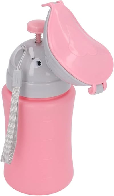 Dailygoods - Draagbaar Kinderen Potje voor Onderweg, Lekvrij en Hygiënisch