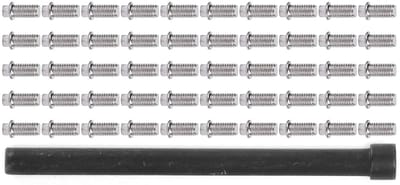 Beadlock Schroeven voor 1.9 Inch RC Wielen - RVS Bevestigingsschroeven voor 1/10 RC Crawlers - 50 Stuks voor Verbeterde Prestaties en Duurzaamheid
