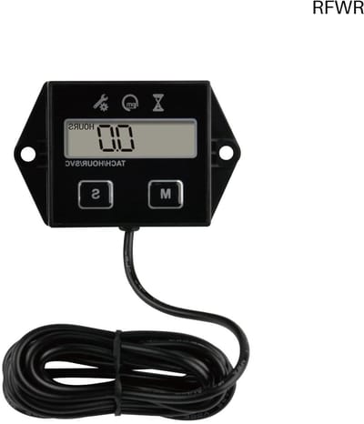 RFWR® Digitale Tachometer voor Grasmaaiers, Scooters, Motoren en Tractors