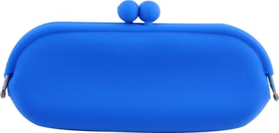 Behave - Opbergtasje - Blauw - Siliconen - Brillenhoes - Casual stijl