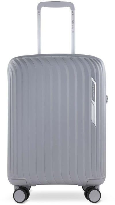 bugatti trolley Hera Hard Case Trolley Light Grey Lichtgrijs 55cm