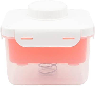Dailygoods- Tofu Presser met waterafvoer - Hoogwaardige materialen - Vaatwasmachinebestendig - Eenvoudig te monteren - Compact ontwerp - 16x14x14cm - Tofu Pers