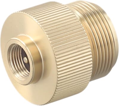 Camping Kachel Adapter - Gas Tank Conversie - Buiten Koken - Zelfdichtende Klep - 5 x 5 x 5 cm
