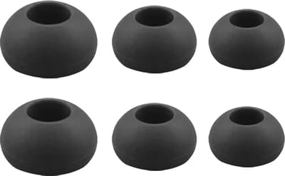 Ibley ComfortFit Siliconen oortips voor JBL Endurance Race/Run/Run2/Run BT2 Zwart - Siliconen Earplug - S/M/L formaat - 3 paar - 3 maten - JBL Race/Run/Run2/Run-BT2 oortips