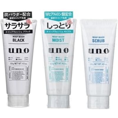 Shiseido - Uno Whip Wash - Scrub - 130g