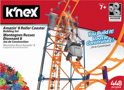 K'NEX Thrill Rides Space Amazin 8 Roller Coaster