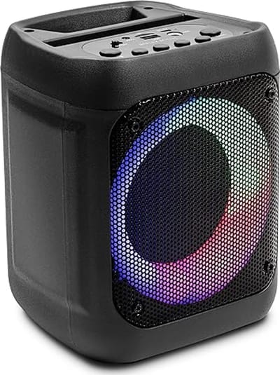Draadloze LED Kleur Veranderende Bluetooth 5.0 Draagbare FM Radio Speaker voor Outdoor en Thuis