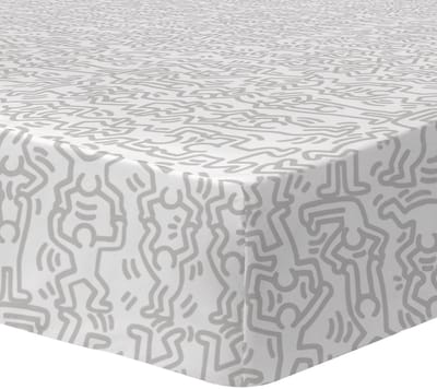 Keith Haring Hoeslaken Red Love - 90 x 190/200 cm - Katoen