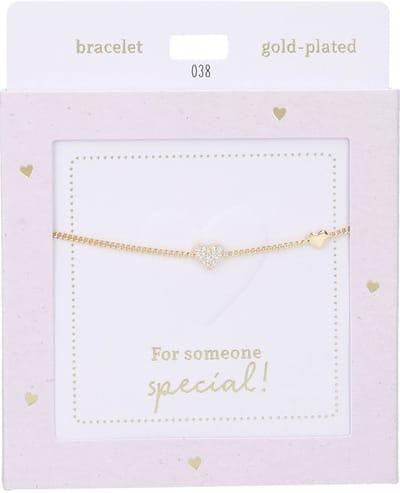Depesche - Armband "Heart of Gold" - mot. 038 - Heart - gold