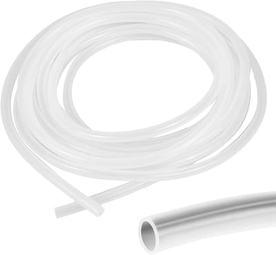 Flexibele Siliconen Slang 6mm ID x 10mm OD, 1.5m Transparante Voedselveilige Slang voor Water, Lucht en Olieoverdracht