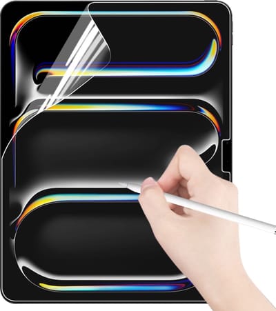 Screenprotector geschikt voor iPad Pro 11 inch (M5 2025 / M4 2024) - Solidenz Nano PET HD Folie protector - Beschermfolie - Screen Protector Plastic - Plastiek Folie