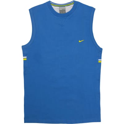 Vintage blauw Nike herenvest